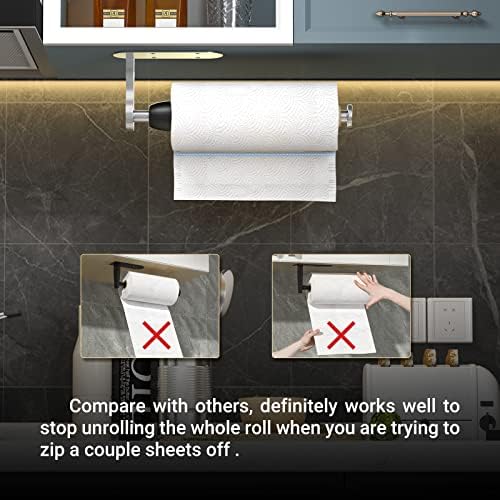 Effortless One-Handed Paper Towel Holder