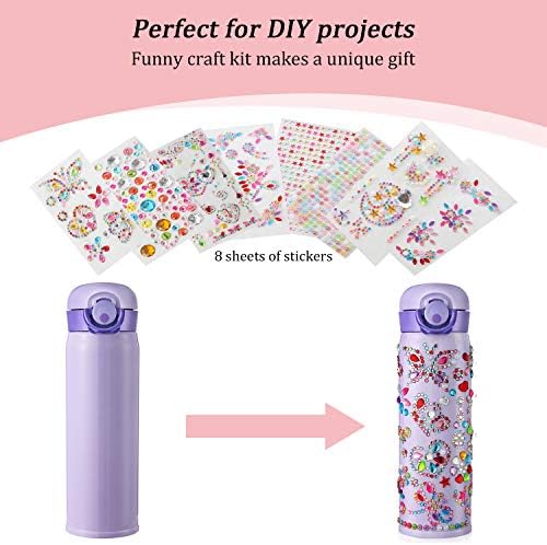 Reveal Your Creativity DIY Water Bottle for Girls - BPA-Free