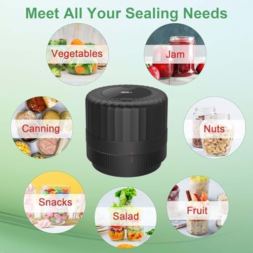 Seamless Vacuum Sealing for Mason Jars