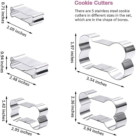 Spicy-Scented Dog Treat Mold Set for Efficient Baking