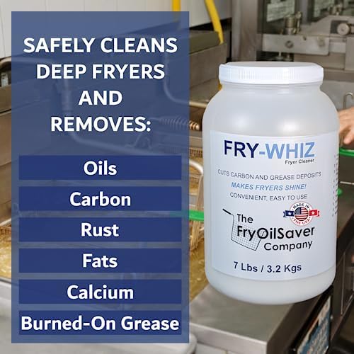Fry-Whiz Deep Fryer Cleaner 1-Gallon
