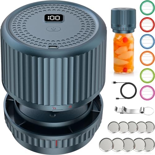 M12 Auto-Stop Smart Jar Vacuum Sealer for Mason Jars
