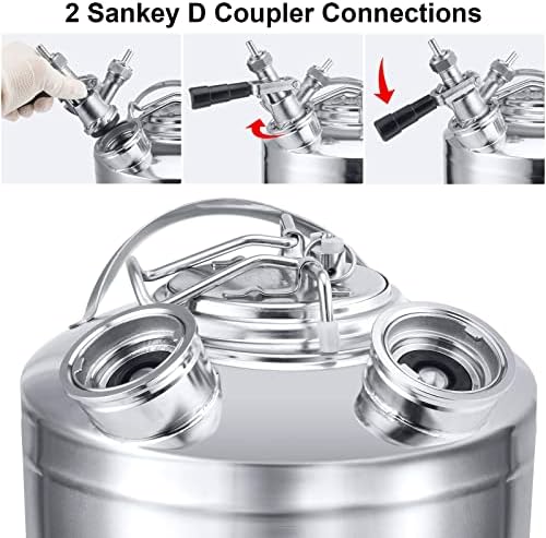Stainless Steel Keg Cleaning Kit