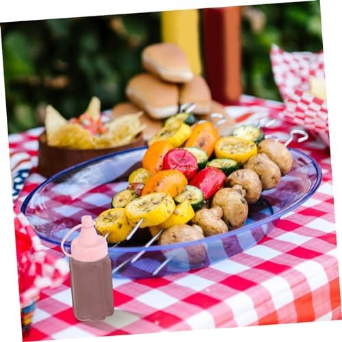 4-Pack Squeezable Condiment Bottles
