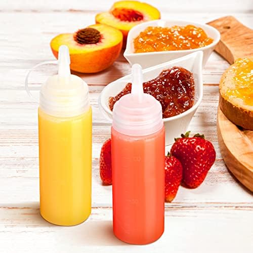Hoolerry 32-Pack 4oz Squeegee Bottles for Home Kitchen Needs
