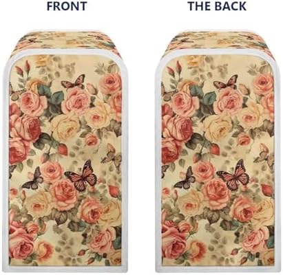 Vintage Roses Electric Can Opener Cover Set
