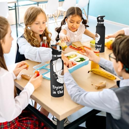 ALAZAFunny Kids Insulated Water Bottle