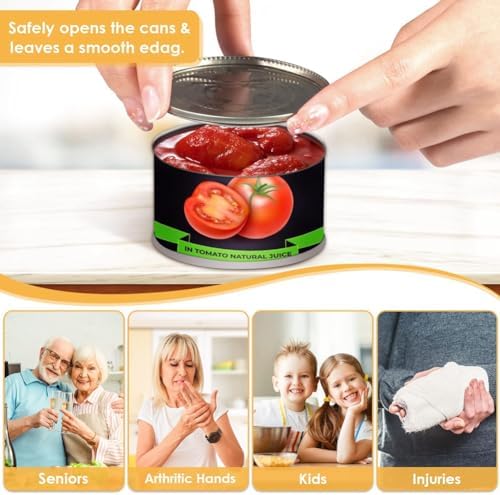 fixation Electric Can Opener for Seniors Black