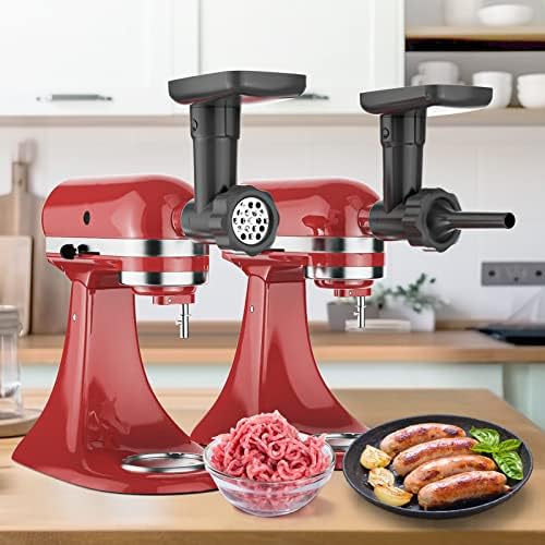Efficient Fruit Vegetable Strainer Meat Grinder Set for Kitchenaid Mixers