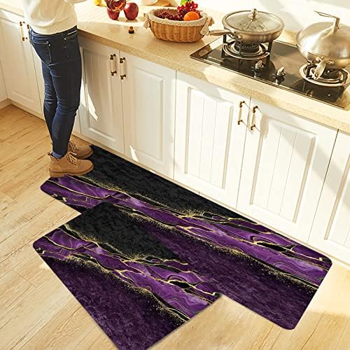 Nordic Luxury Purple Marble
