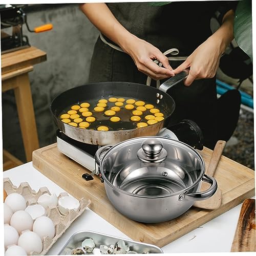 Unomor 2 Pcs Stainless Steel Steamer Set