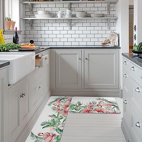 Tropical Kitchen 2x Runner Mats Set