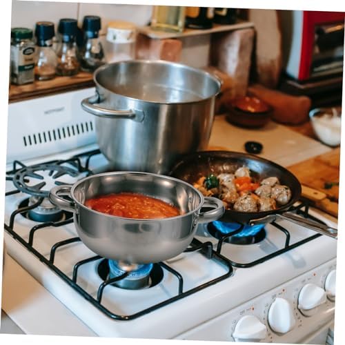 Unomor 2 Pcs Stainless Steel Steamer Set