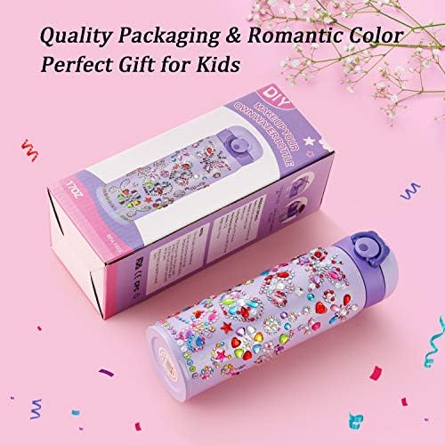 Reveal Your Creativity DIY Water Bottle for Girls - BPA-Free