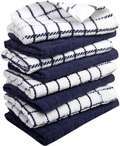Bumble Premium Cotton Dish Cloths 8 Pack