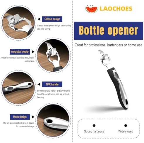 Stainless Steel Multi-Function Can Opener