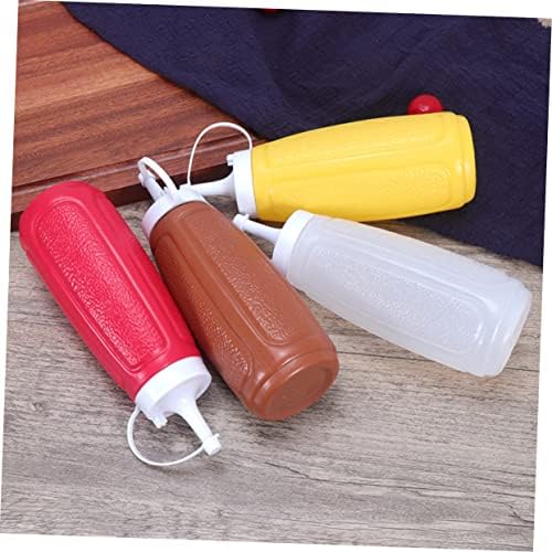 Sleek Plastic Squeeze Bottle Salad BBQ More