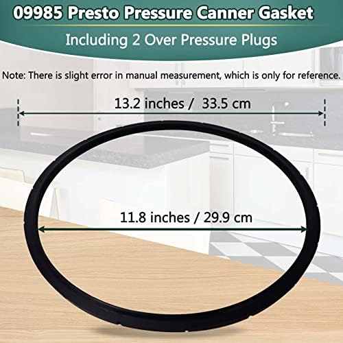 Werhoo 209985 Presto Pressure Canner Sealing Ring Gasket Replacement