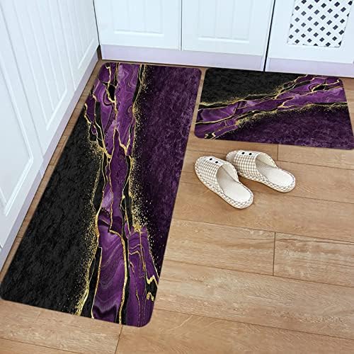 Nordic Luxury Purple Marble