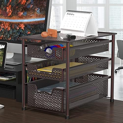 Simple Houseware Slide-In Standing Storage Organizer