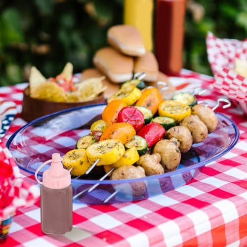 4-Piece Squeeze K Sauce Bottles Makes Cooking Easier Every Time