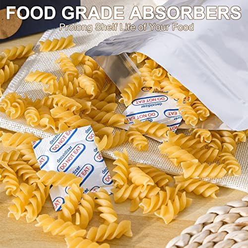 NIKUY500cc Oxygen Absorbers - Extend Food Storage 100 Count
