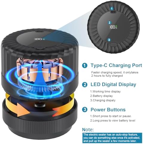 Compact Electric Jar Sealer Kit