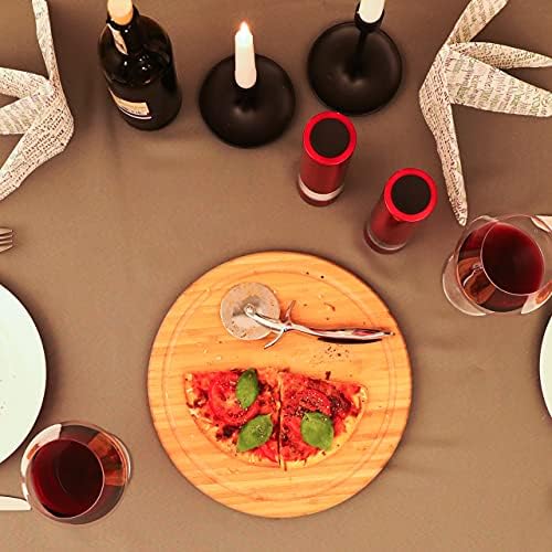 RelaxDays Electrical Pepper Mill Set of 2 Modern Design Red
