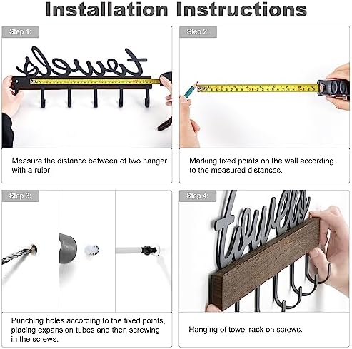 Space-Saving Towel Rack