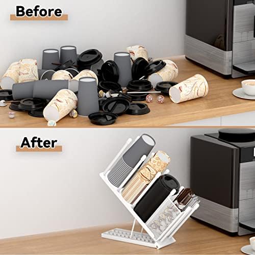 OVICAR Adjustable Cup Lid Holder Organizer