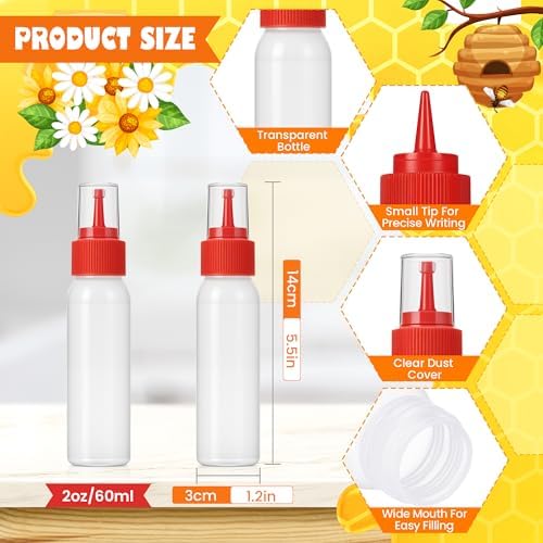 Professional Icing Bottles for Cookie Decorating