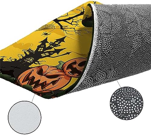 Halloween Kitchen Rug Set 2PCS Soft Non-Slip Mats