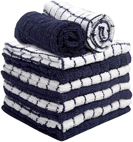 Bumble Premium Cotton Dish Cloths 8 Pack