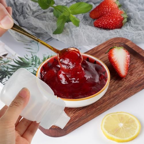 Kichvoe 6-Piece Condiment Squeeze Bottles