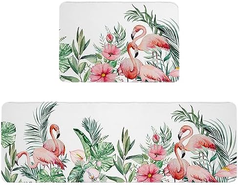 Tropical Kitchen 2x Runner Mats Set
