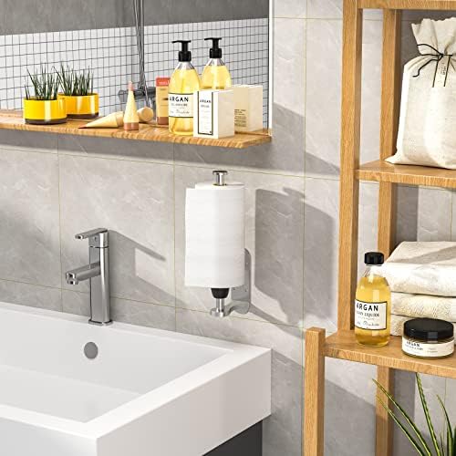 Effortless One-Handed Paper Towel Holder