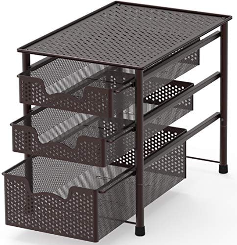 Simple Houseware Slide-In Standing Storage Organizer