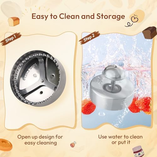 Sandwich Cutter and Sealer for Kids and Family