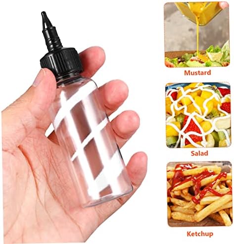 HOLIDYOYO 12-Piece Squeeze Bottles Set for Kitchen Home Safety Storage