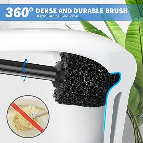 Uptronic Toilet Plunger and Bowl Brush Set