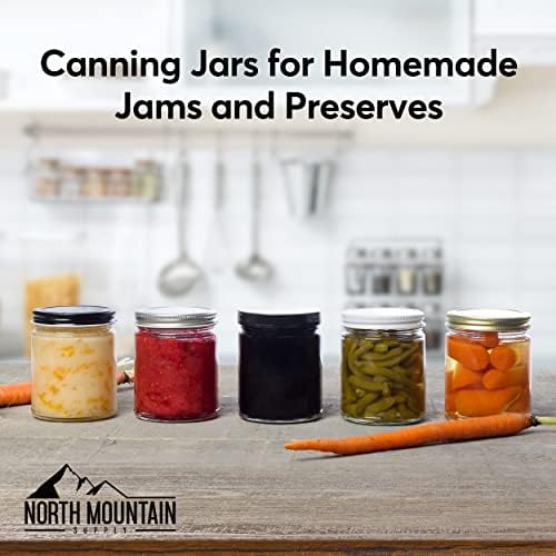 Perfect 9oz Mason Jars for Canning More