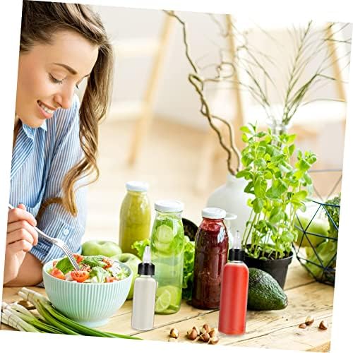 HOLIDYOYO 12-Piece Squeeze Bottles Set for Kitchen Home Safety Storage