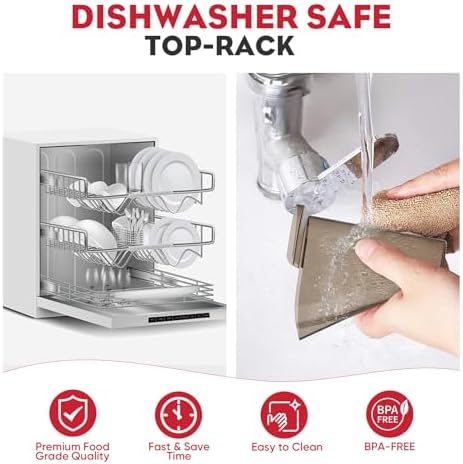 HOZODO Kitchenaid Strainer Grinder Set for Mixers