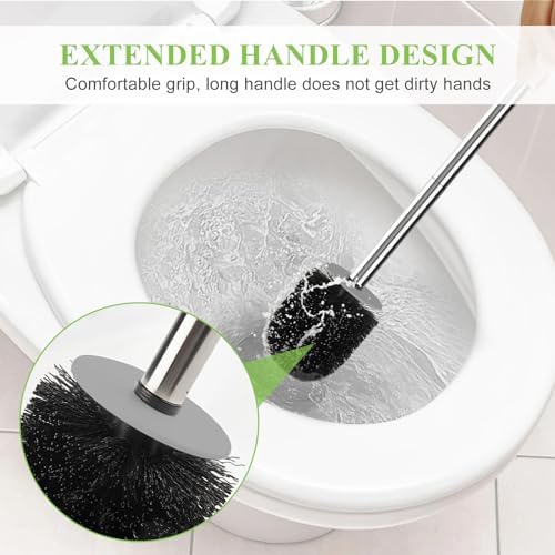 Compact Toilet Brush Holder