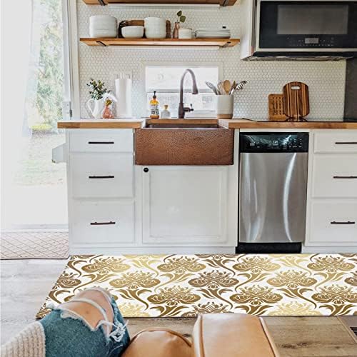 2Pcs Kitchen Rugs Anti Slip Non Slip Runner Mats for Sink Laundry