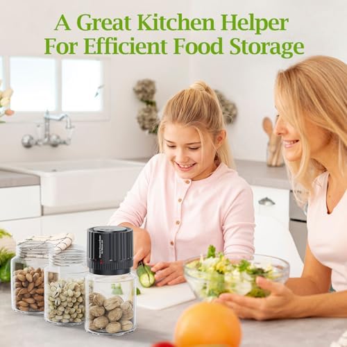 2025 Updating Electric Mason Jar Vacuum Sealer Kit