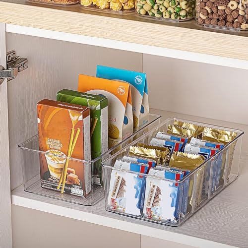 Vtopmart 4 Pack Food Storage Organizer Bins