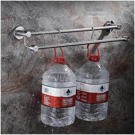 TiStm Stainless Steel Towel Rack 70Cm Double Bar Holder