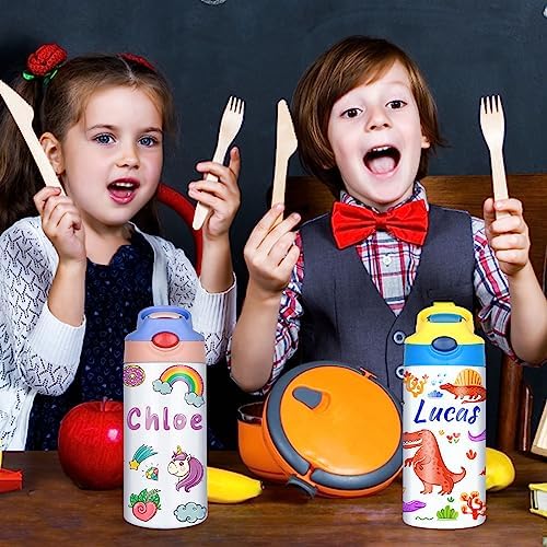 Bring Them Along 12oz Custom Insulated Stainless Steel Water Bottle for Kids