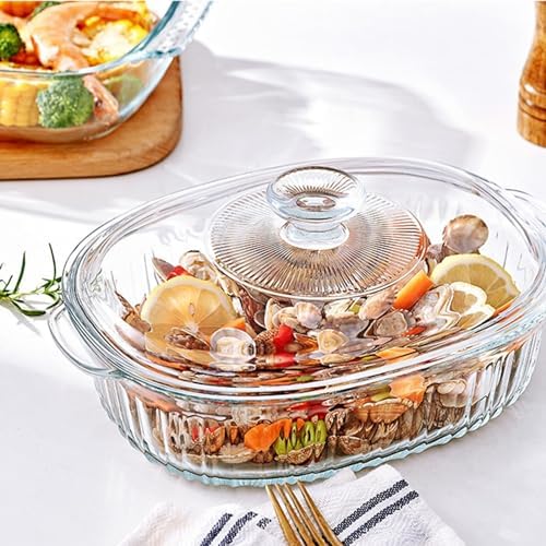 M MCIRCO 4-Piece Glass Casserole Baking Set